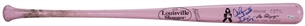 2010 Alex Rodriguez Game Used, Signed & Inscribed Louisville Slugger C271L Model Pink Bat Used For Mothers Day (PSA/DNA, MLB Authenticated & Beckett)